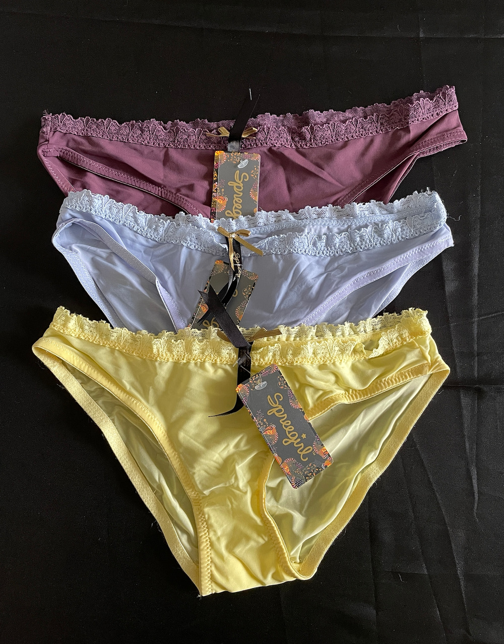 3 PAIR SEVEN TIL MIDNIGHT FRENCH CUT BIKINI PANTIES LINGERIE SIZE 4X NEW